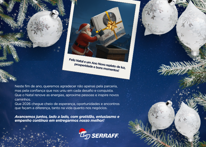 Feliz Natal e um Novo Ano repleto de luz, prosperidade e bons momentos!