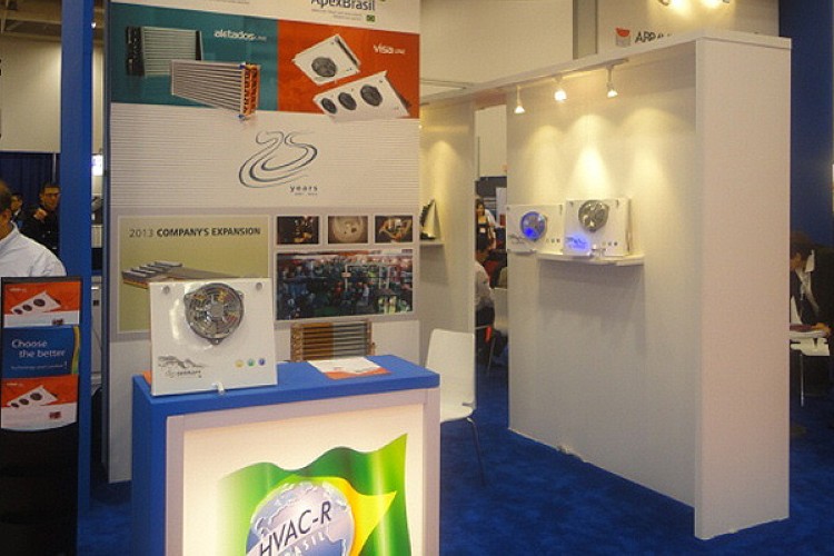 Stand da SERRAFF na AHR Expo Dallas