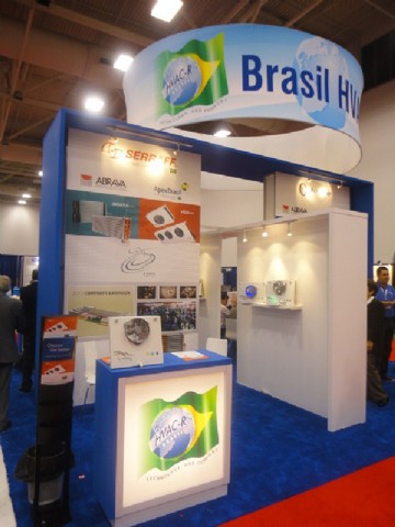 Stand da SERRAFF na AHR Expo Dallas