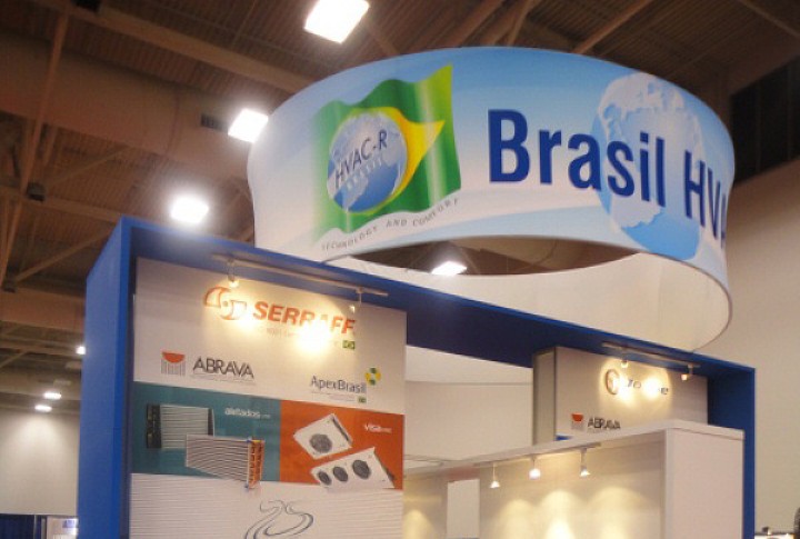 Stand da SERRAFF na AHR Expo Dallas