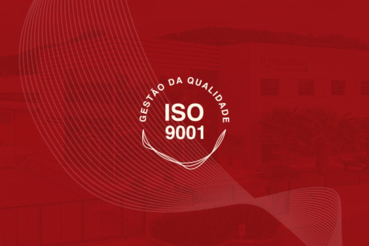 Selo de Certificação do Sistema de Gestão da Qualidade Serraff- ISO 9001